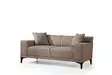 2-sits soffa Atelier del Sofa Petra 2 Brunbeige Polyester 165x86x87 cm - Soffor - 8683342939287 - 1