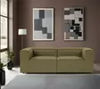 2-sits soffa Atelier del Sofa Fora Grön Linne 214x105x66 cm - Soffor - 8684282395867 - 2