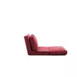 2-sits bäddsoffa Atelier del Sofa Taida Maroon Polyester 120x68x36 cm - Bäddsoffor - 8683342263337 - 5