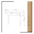 Sideboard Hanah Home Oseyo Ek Spånskiva 100x94x30 cm - Sidobord och extrabord - 8681875126907 - 4