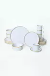 Matsservis Hermia Matte Vit Keramik 20 Delar - Serveringsfat - 8684283399697 - 5
