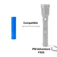 26650 PNI 420 3,7V 8000mAh batteri för PNI Adventure F420 ficklampor - Ficklampor - 5949066515347 - 5