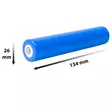 26650 PNI 420 3,7V 8000mAh batteri för PNI Adventure F420 ficklampor - Ficklampor - 5949066515347 - 4