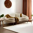 3-sits soffa Atelier del Sofa Eses Cream Polyester 255x120x85 cm - Soffor - 8683342480987 - 6