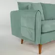3-sits soffa Atelier del Sofa Sofia Havsgrön Tyg 215x85x91 cm - Soffor - 8681875598377 - 6