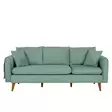 3-sits soffa Atelier del Sofa Sofia Havsgrön Tyg 215x85x91 cm - Soffor - 8681875598377 - 7