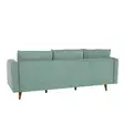 3-sits soffa Atelier del Sofa Sofia Havsgrön Tyg 215x85x91 cm - Soffor - 8681875598377 - 9