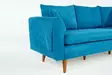 3-sits soffa Atelier del Sofa Sofia Mörkblå Tyg 215x85x91 cm - Soffor - 8681875598407 - 4