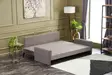 3-sits bäddsoffa Atelier del Sofa Bella Brun Polyester 208x81x85 cm - Bäddsoffor - 8682870815667 - 5