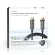 Aktiva Optiska Ultra High Speed HDMI Kabel med Ethernet | HDMI Kontakt | HDMI Kontakt | 8K@60Hz | 48 Gbps | 100.0 m | Rund | PVC | Svart | Presentbox - HDMI-kablar - 5412810318247 - 66