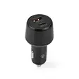 Billaddare | 65 W | 2.0 / 3.0 / 3.25 A | Antal utgångar: 2 | Port typ: USB-A / USB-C | Automatiskt val av Spänning - Bilbatteriladdare - 5412810408627 - 1