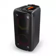 Bluetooth® Party Speaker | Batteri 1 driftstid standardanvändning: 300 min | 240 W | Handtag | Festljus | Equalizer | Orange / Svart - Bluetooth-högtalare - 5412810450657 - 1