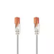 CAT6 Nätverkskabel | RJ45 hane | RJ45 hane | U/UTP | 2.00 m | Rund | PVC | Grå | Kuvert - Nätverkskablar - 5412810276967 - 1