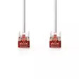 CAT6a nätverkskabel | S/FTP | RJ45 hane | RJ45 hane | 1.50 m | Snagless | Rund | LSZH | Vit | Låda - Dator och nätverk - 5412810416547 - 10