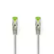 CAT7 nätverkskabel | S/FTP | RJ45 hane | RJ45 hane | 10.0 m | Snagless | Rund | LSZH | Grå | Låda - Dator och nätverk - 5412810332847 - 1