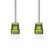 CAT7 nätverkskabel | S/FTP | RJ45 hane | RJ45 hane | 10.0 m | Snagless | Rund | LSZH | Grå | Label - Dator och nätverk - 5412810424337 - 10