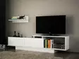 TV-bänk Hanah Home Asos Vit Spånskiva 180x45x29,6 cm - TV-bänkar - 8681181613757 - 1