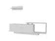 TV-bänk Hanah Home Asos Vit Spånskiva 180x45x29,6 cm - TV-bänkar - 8681181613757 - 3