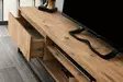 TV-bänk Hanah Home Belinda 180 Svart Spånskiva Metallben 180x50x40 cm - TV-bänkar - 8681875569827 - 3