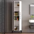 Förvaringsskåp Hanah Home Berlin A Vit Spånskiva 60x200x35 cm - Skåp och byråer - 8683342460767 - 3