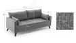 3-sits bäddsoffa Atelier del Sofa Bella Grå Polyester 208x81x85 cm - Bäddsoffor - 8681875520217 - 7
