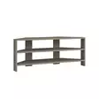TV-bänk Hanah Home Thales Corner Ljus Mocca Spånskiva 114x45x36 cm - TV-bänkar - 8681875104127 - 2