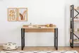 Skrivbord Hanah Home Deha Safir Svart Spånskiva 112x78,8x60 cm - Skrivbord - 8683342050067 - 2
