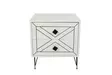 Sängbord Hanah Home Luna Vit Spånskiva 50x55x40 cm - Nattduksbord - 8683342427647 - 6