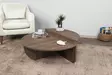 Soffbord Hanah Home Podium Valnöt Spånskiva 90x30x60 cm 85x35x30 cm - Soffor - 8683342746847 - 8