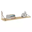 Vägghylla Hanah Home Seramoni Ek Spånskiva 72x27x20 cm - Vägghyllor - 8681181788547 - 2