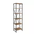 Bokhylla Hanah Home Suadiye Furu Spånskiva 50x180x30 cm - Bokhyllor - 8681875788617 - 5