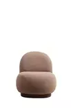 Öronlappsfåtölj Atelier del Sofa Tina Cappuccino Polyester 85x74x75 cm - Fåtöljer - 8683342766777 - 4