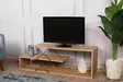 TV-bänk Hanah Home Zigzag Ek Spånskiva 120x40x30 cm - TV-bänkar - 8683342427517 - 2