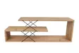 TV-bänk Hanah Home Zigzag Ek Spånskiva 120x40x30 cm - TV-bänkar - 8683342427517 - 5