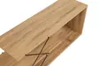 TV-bänk Hanah Home Zigzag Ek Spånskiva 120x40x30 cm - TV-bänkar - 8683342427517 - 8