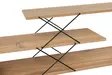 TV-bänk Hanah Home Zigzag Ek Spånskiva 120x40x30 cm - TV-bänkar - 8683342427517 - 9