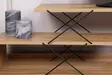 TV-bänk Hanah Home Zigzag Ek Spånskiva 120x40x30 cm - TV-bänkar - 8683342427517 - 4