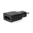 HDMI Adapter | HDMI Micro kontakt | HDMI Utgång | Guldplaterad | Rak | ABS | Svart | 1 st. | Låda - Videokontakter och pluggar - 5412810289967 - 41