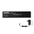 HDMI Splitter | 16 port(s) | USB-A Female / 16x HDMI Output | 4K@60Hz | 18 Gbps | Metall | Antracit - Videoväxlar och fördelare - 5412810320097 - 75