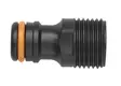 Hanaliitin uros 13 mm  Fiskars-1 - Trädgårdsslangkopplingar och klämmor - 6411501510037 - 1
