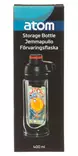 Juomapullo Jemma musta 400 ml Atom - Vattenflaskor - 6410416042077 - 5