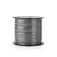 Högtalarkabel | 2 x 2.50 mm² | Koppar | 100.0 m | Rund | PVC | Mörkgrå | Rulle - Ljudkablar - 5412810296347 - 66