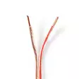 Högtalarkabel | 2 x 4.00 mm² | Koppar | 15.0 m | Rund | PVC | Transparent | Rulle - Ljudkablar - 5412810312337 - 1