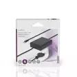Notebook Adapter | GaN | 45 W | 5 / 9 / 12 / 15 / 20 V DC | 2.25 / 2.33 / 2.92 / 3.0 A | Apparat: Notebook / Smartphone / Tablet | Euro / Typ-C (CEE 7/16) - Allmänna strömförsörjningar och adaptrar - 5412810441167 - 66