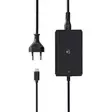 Notebook Adapter | GaN | 45 W | 5 / 9 / 12 / 15 / 20 V DC | 2.25 / 2.33 / 2.92 / 3.0 A | Apparat: Notebook / Smartphone / Tablet | Euro / Typ-C (CEE 7/16) - Allmänna strömförsörjningar och adaptrar - 5412810441167 - 30