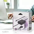 Notebook Adapter | GaN | 45 W | 5 / 9 / 12 / 15 / 20 V DC | 2.25 / 2.33 / 2.92 / 3.0 A | Apparat: Notebook / Smartphone / Tablet | Euro / Typ-C (CEE 7/16) - Allmänna strömförsörjningar och adaptrar - 5412810441167 - 5