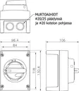 Katko IsoSafe säkerhetsbrytare för skruvmejsel KUM 325 3X25A 400V 11kW solkraftverk - Kablar och installationstillbehör - 6419410400067 - 2