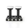 LNB | Quad Monoblock 6,0 ° | Utgångsanslutning: 4x F-kontakt | Brusfaktor omfång: 0.85 dB | Omvandlingsförstärkning: 52 - 67 dB | Svart | Passar till: Astra+ / Hotbird - Tillbehör - 5412810320837 - 1