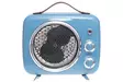 L=C3=A4mp=C3=B6puhallin Retro sininen 2000 W=20 - Värmefläktar och elradiatorer - 6410416109237 - 2