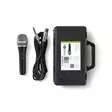 Mikrofon | Kardioid | Avtagbar kabel | 5.00 m | 50 Hz - 15 kHz | 600 Ohm | -72 dB | På / av-knapp | Resväska ingår | ABS / Aluminium | Grå / Svart - Mikrofoner och karaokemaskiner - 5412810283897 - 75